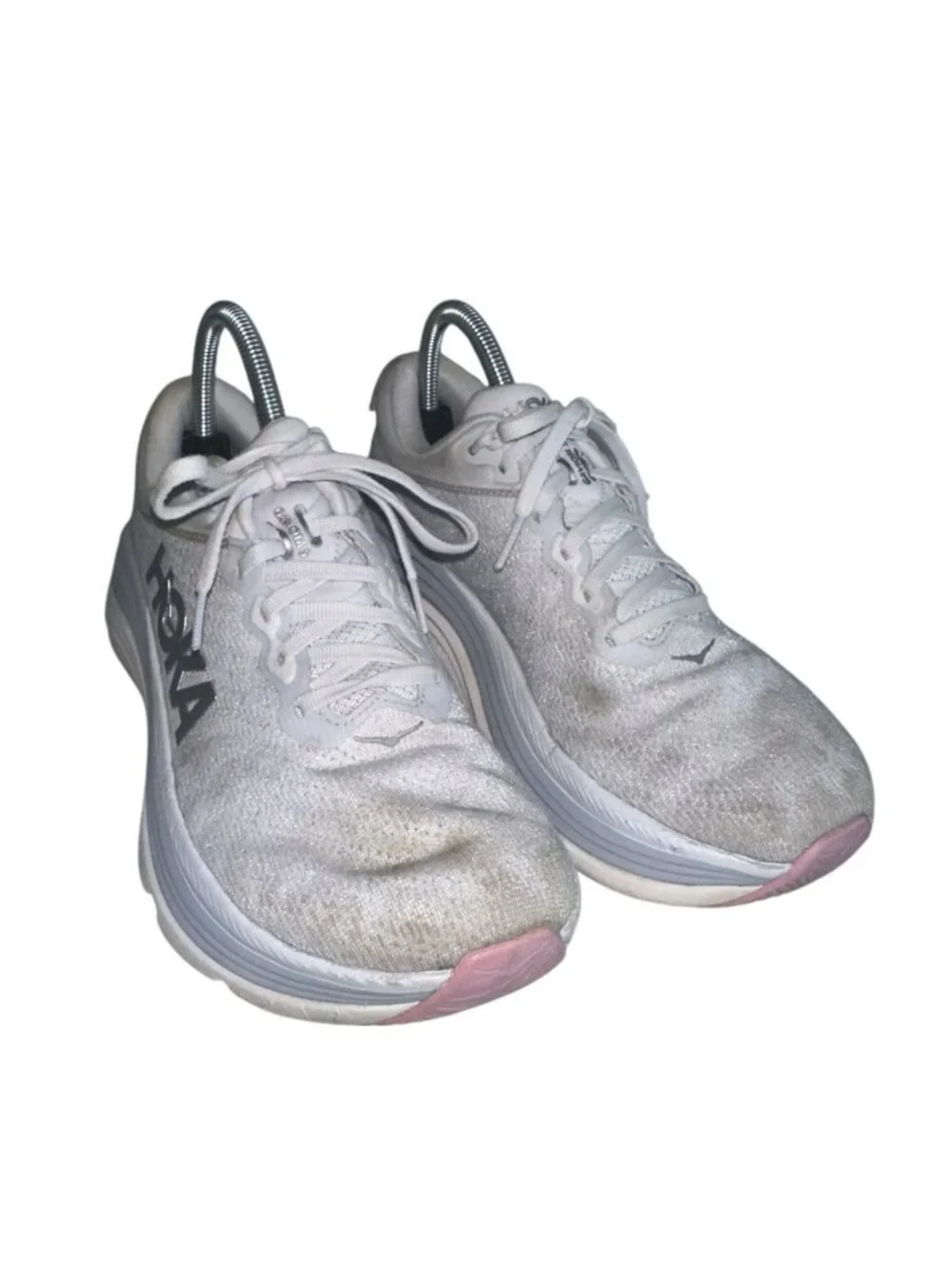 Hoka Gaviota 5 Women's Size 8 B Sea Ice/Pink Twilight Running Shoes Sports